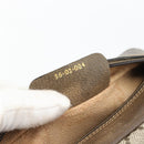 GUCCI GG Supreme Web Sherry Line Bag PVC Beige Gold 56 02 004 Auth 181982-12
