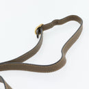 GUCCI GG Supreme Web Sherry Line Bag PVC Beige Gold 56 02 004 Auth 181982-8