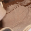 GUCCI GG Supreme Web Sherry Line Bag PVC Beige Gold 41 02 034 Auth 181983-10