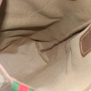 GUCCI GG Supreme Web Sherry Line Tote Bag PVC Beige Gold 40 02 003 Auth 181985A-17
