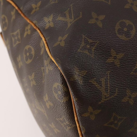 LOUIS VUITTON Monogram Sac Souple 45 Boston Bag M41624 LV Auth 181990