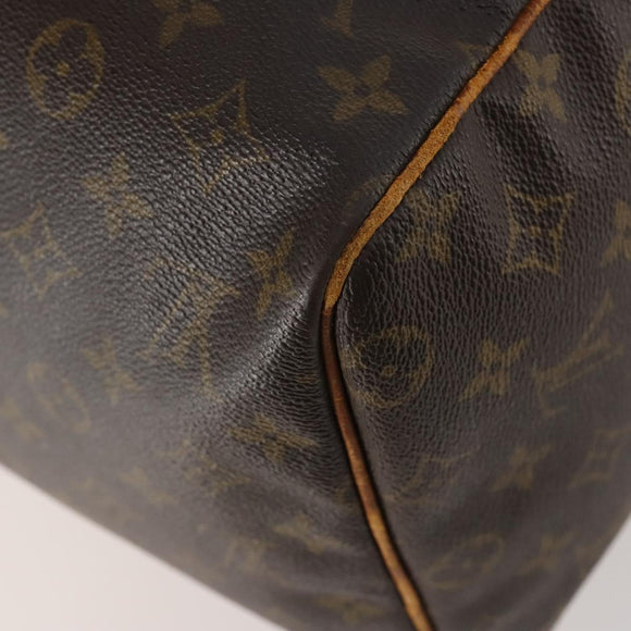 LOUIS VUITTON Monogram Sac Souple 45 Boston Bag M41624 LV Auth 181990