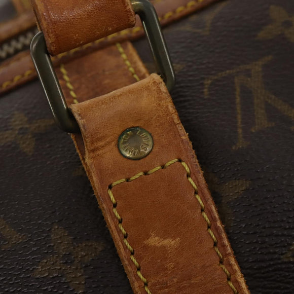 LOUIS VUITTON Monogram Sac Souple 45 Boston Bag M41624 LV Auth 181990