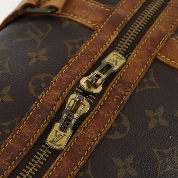 LOUIS VUITTON Monogram Sac Souple 45 Boston Bag M41624 LV Auth 181990