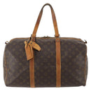 LOUIS VUITTON Monogram Sac Souple 45 Boston Bag M41624 LV Auth 181990-2
