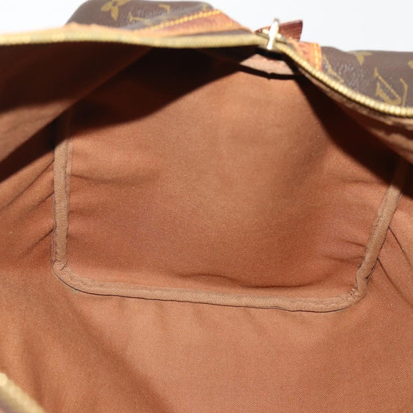 LOUIS VUITTON Monogram Sac Souple 45 Boston Bag M41624 LV Auth 181990