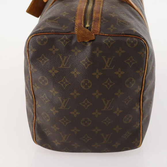 LOUIS VUITTON Monogram Sac Souple 45 Boston Bag M41624 LV Auth 181990
