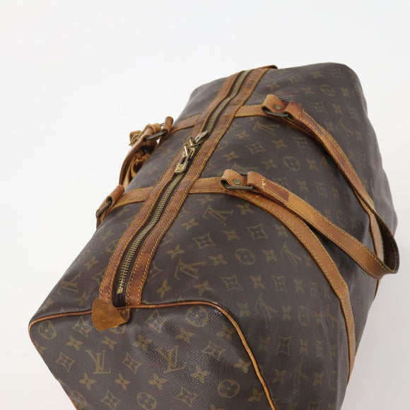 LOUIS VUITTON Monogram Sac Souple 45 Boston Bag M41624 LV Auth 181990