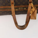 LOUIS VUITTON Monogram Sac Souple 45 Boston Bag M41624 LV Auth 181990-7