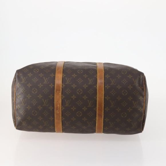 LOUIS VUITTON Monogram Sac Souple 45 Boston Bag M41624 LV Auth 181990