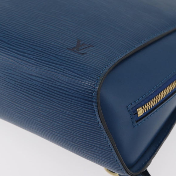 LOUIS VUITTON Epi Mabillon Backpack Blue M52235 LV Auth 181994