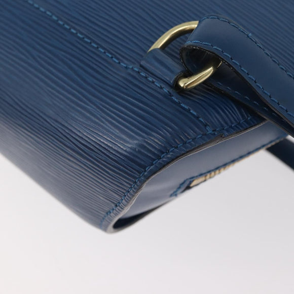 LOUIS VUITTON Epi Mabillon Backpack Blue M52235 LV Auth 181994