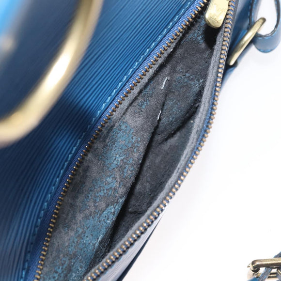 LOUIS VUITTON Epi Mabillon Backpack Blue M52235 LV Auth 181994
