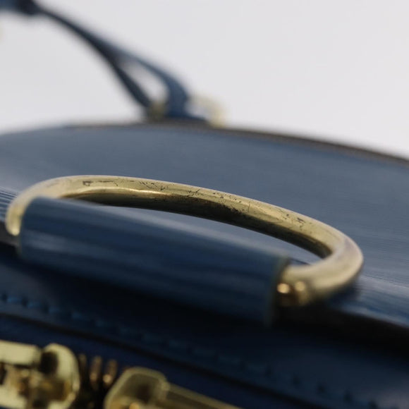 LOUIS VUITTON Epi Mabillon Backpack Blue M52235 LV Auth 181994