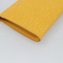 LOUIS VUITTON Epi Pochette Accessoires Pouch Yellow M52949 LV Auth 181996A-17