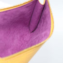 LOUIS VUITTON Epi Pochette Accessoires Pouch Yellow M52949 LV Auth 181996A-18