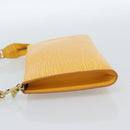 LOUIS VUITTON Epi Pochette Accessoires Pouch Yellow M52949 LV Auth 181996A-3