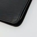 LOUIS VUITTON Epi Osh Shoulder Bag Black Green M52444 LV Auth 181997-15