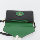 LOUIS VUITTON Epi Osh Shoulder Bag Black Green M52444 LV Auth 181997-18