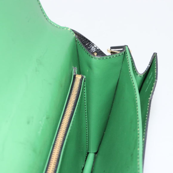LOUIS VUITTON Epi Osh Shoulder Bag Black Green M52444 LV Auth 181997
