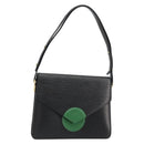 LOUIS VUITTON Epi Osh Shoulder Bag Black Green M52444 LV Auth 181997-1