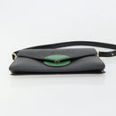 LOUIS VUITTON Epi Osh Shoulder Bag Black Green M52444 LV Auth 181997-5