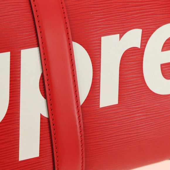 LOUIS VUITTON Epi Supreme Keepall Bandouliere 45 Boston Bag M53419 Auth 181998SM