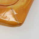 LOUIS VUITTON Monogram Vernis Thompson Street Bag Beige M91301 LV Auth 182002-12