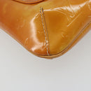 LOUIS VUITTON Monogram Vernis Thompson Street Bag Beige M91301 LV Auth 182002-13