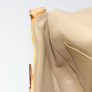 LOUIS VUITTON Monogram Vernis Thompson Street Bag Beige M91301 LV Auth 182002-19
