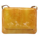 LOUIS VUITTON Monogram Vernis Thompson Street Bag Beige M91301 LV Auth 182002-2