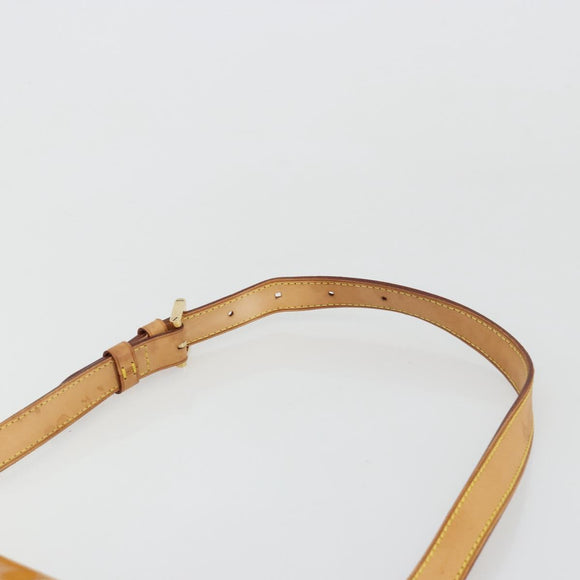 LOUIS VUITTON Monogram Vernis Thompson Street Bag Beige M91301 LV Auth 182002