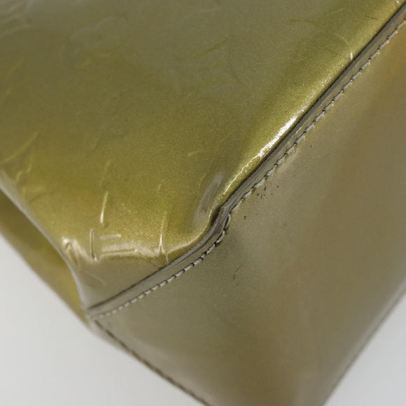 LOUIS VUITTON Monogram Vernis Wilshire PM Handtasche Veil bronze LV Auth 182003