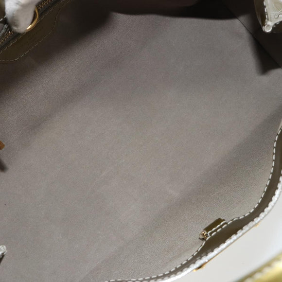 LOUIS VUITTON Monogram Vernis Wilshire PM Handtasche Veil bronze LV Auth 182003