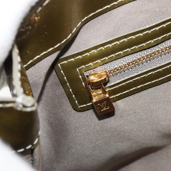 LOUIS VUITTON Monogram Vernis Wilshire PM Handtasche Veil bronze LV Auth 182003