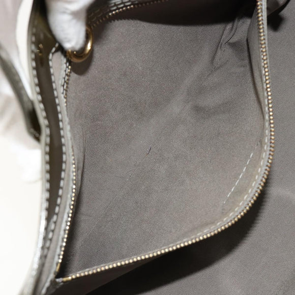 LOUIS VUITTON Monogram Vernis Wilshire PM Handtasche Veil bronze LV Auth 182003