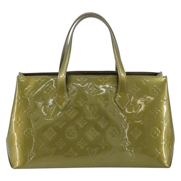 LOUIS VUITTON Monogram Vernis Wilshire PM Handtasche Veil bronze LV Auth 182003