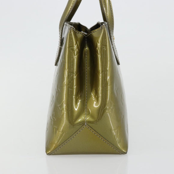 LOUIS VUITTON Monogram Vernis Wilshire PM Handtasche Veil bronze LV Auth 182003