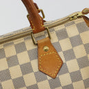 LOUIS VUITTON Damier Azur Speedy 25 Hand Bag N41534 LV Auth 182004-15