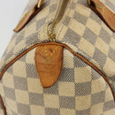 LOUIS VUITTON Damier Azur Speedy 25 Hand Bag N41534 LV Auth 182004-16