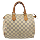LOUIS VUITTON Damier Azur Speedy 25 Hand Bag N41534 LV Auth 182004-2