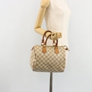 LOUIS VUITTON Damier Azur Speedy 25 Hand Bag N41534 LV Auth 182004-22
