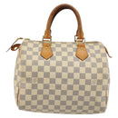 LOUIS VUITTON Damier Azur Speedy 25 Hand Bag N41534 LV Auth 182004-3