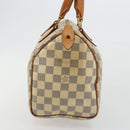 LOUIS VUITTON Damier Azur Speedy 25 Hand Bag N41534 LV Auth 182004-5