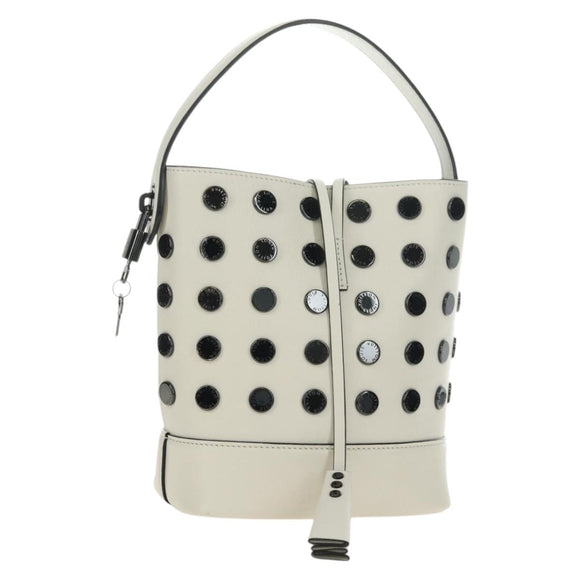 LOUIS VUITTON Odas Shoulder Bag Calf Skin White M94563 LV Auth 182007SAM