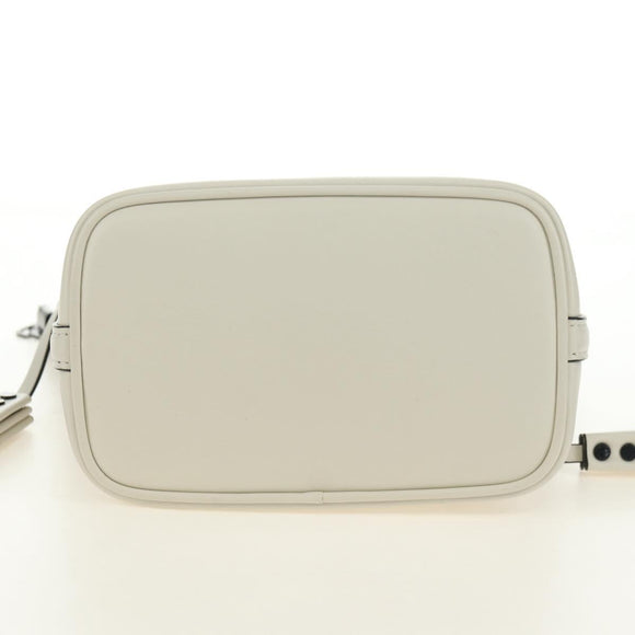 LOUIS VUITTON Odas Shoulder Bag Calf Skin White M94563 LV Auth 182007SAM