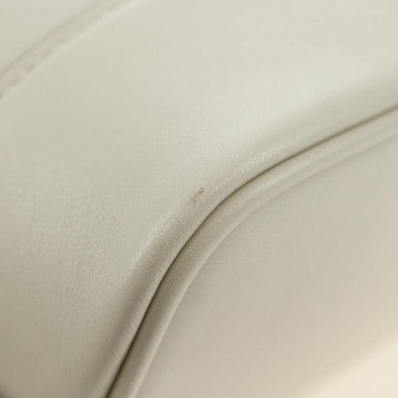 LOUIS VUITTON Odas Shoulder Bag Calf Skin White M94563 LV Auth 182007SAM