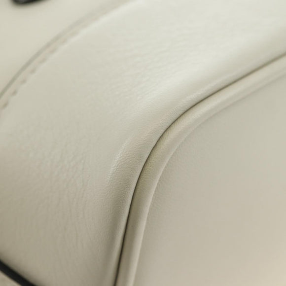 LOUIS VUITTON Odas Shoulder Bag Calf Skin White M94563 LV Auth 182007SAM