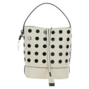 LOUIS VUITTON Odas Shoulder Bag Calf Skin White M94563 LV Auth 182007SAM-2