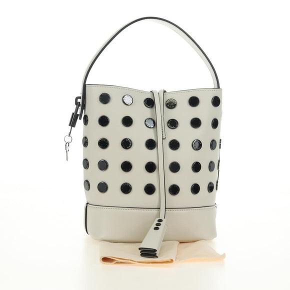LOUIS VUITTON Odas Shoulder Bag Calf Skin White M94563 LV Auth 182007SAM